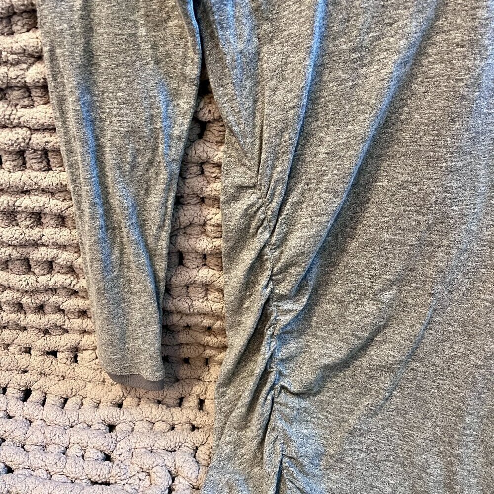 Joe's Jeans Grey Jersey Knit Dress Size Medium - Picture 6 of 11